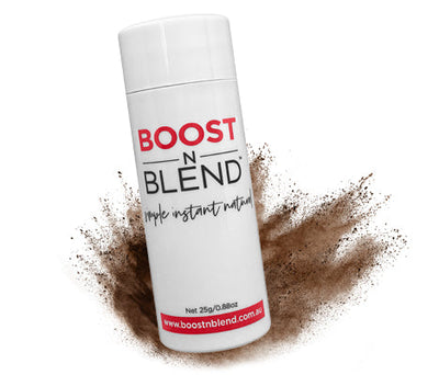 Smooth Medium Brown Boost N Blend™ - BOOST hair volume at the roots