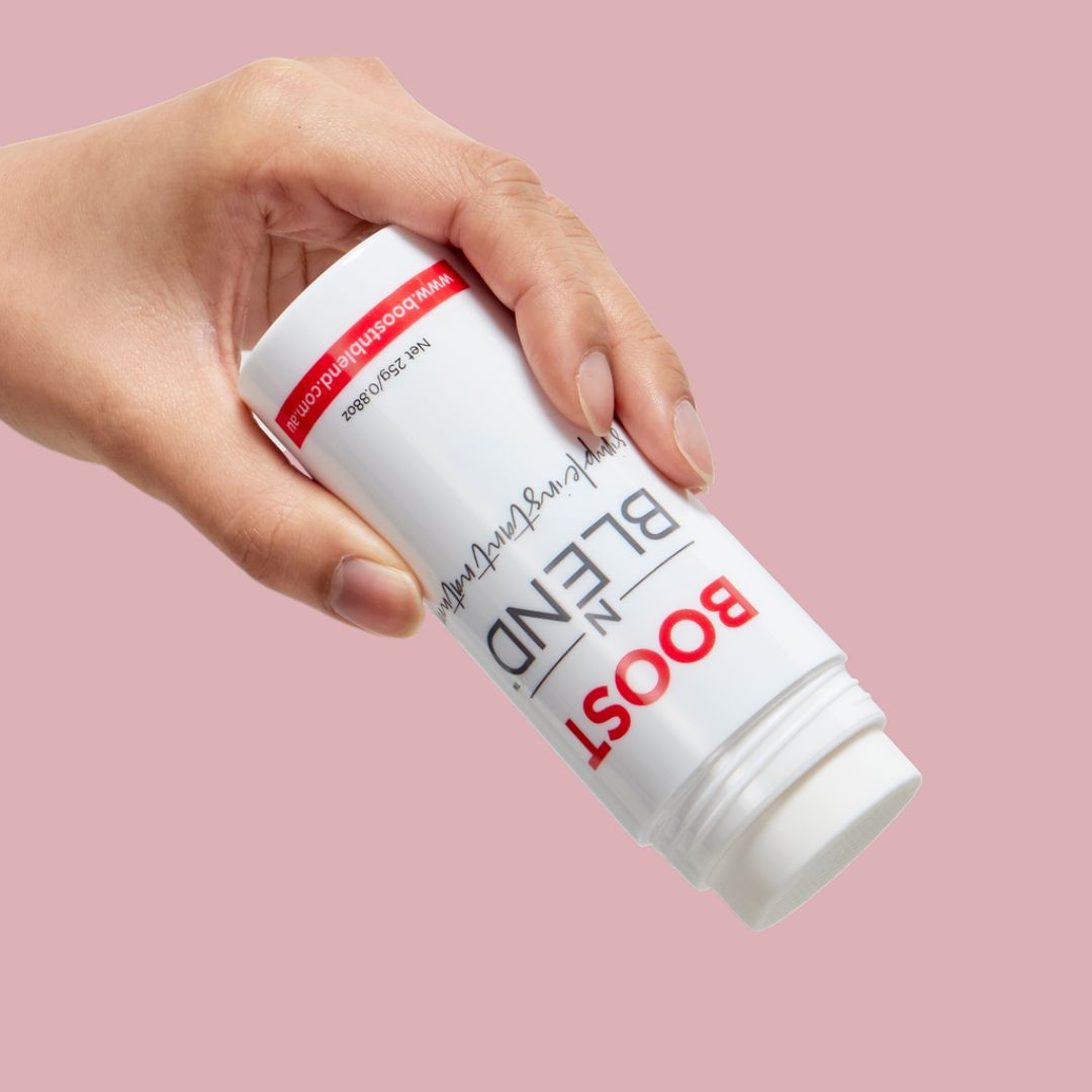 Boost N Blend fibres hand sprinkle #colour_dusky-dark-brown