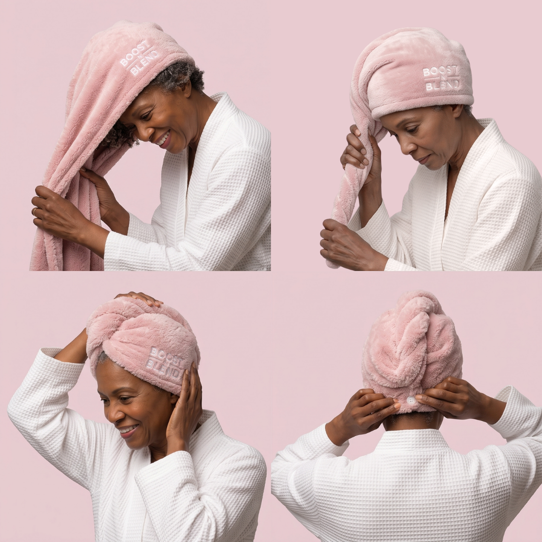 Boost N Blend Luxe Quick-Dry Hair Wrap