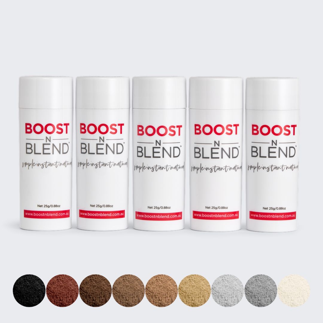 Boost N Blend hair fibres Bulk Pack  #colour_midnight-shadow-black