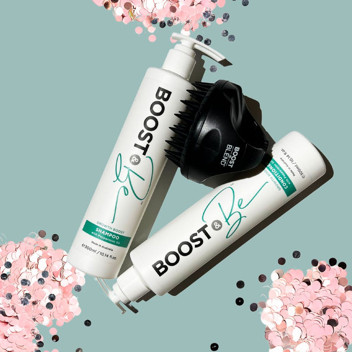 FREE Scalp Massager with Growth Shampoo & Conditioner DUO