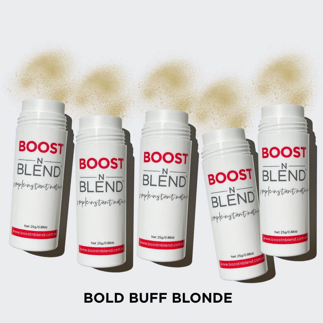 Boost N Blend hair fibres Bulk Pack colour swatch #colour_bold-buff-blonde