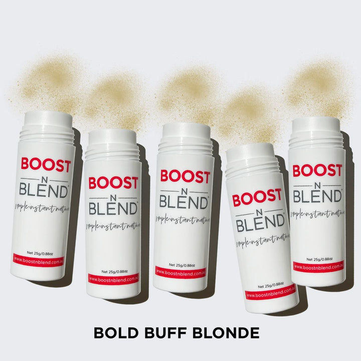 Boost N Blend hair fibres Bulk Pack colour swatch #colour_bold-buff-blonde