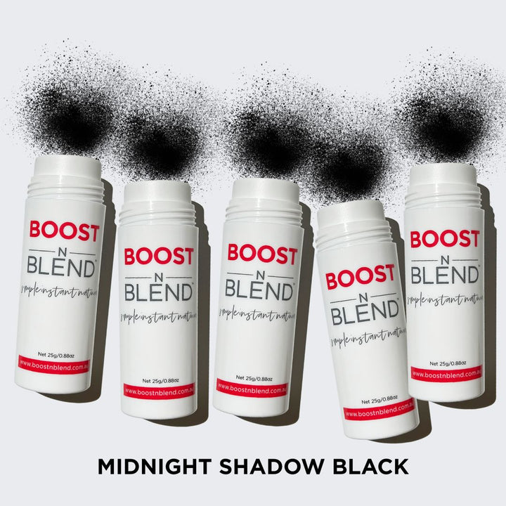 Boost N Blend hair fibres Bulk Pack colour swatch #colour_midnight-shadow-black