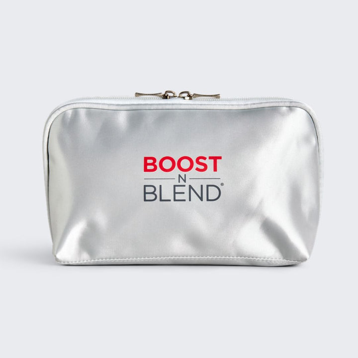 Satin Zip Makeup Bag