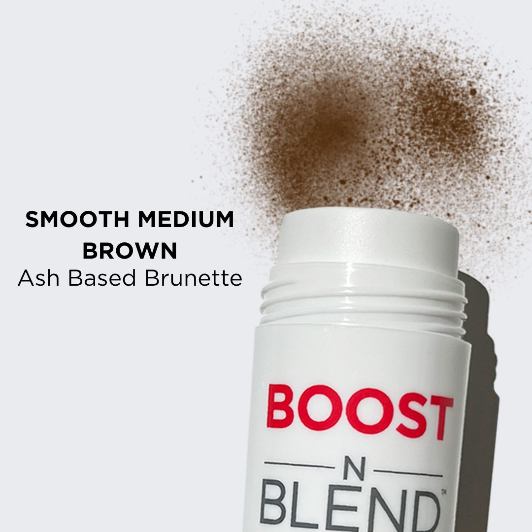 Boost N Blend Fibres Colour Swatch #colour_smooth-medium-brown