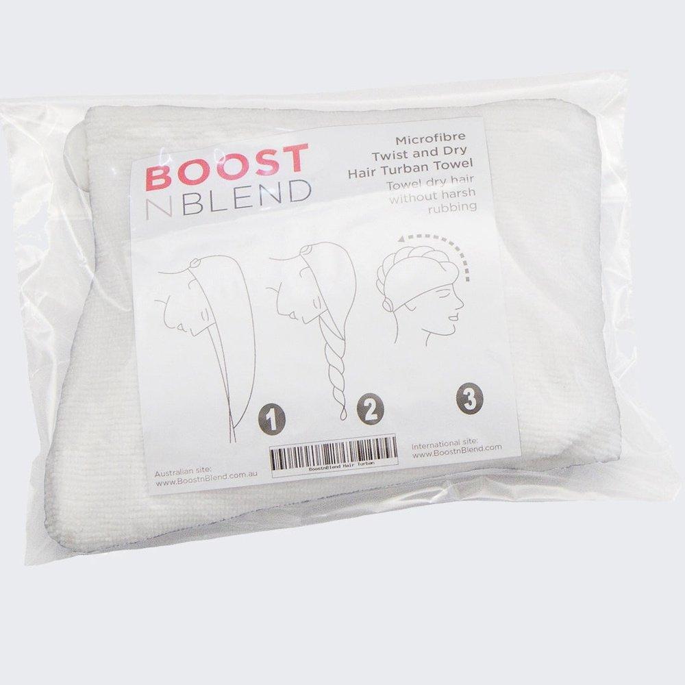 FREE GIFT Microfiber Twist and Dry Hair Towel