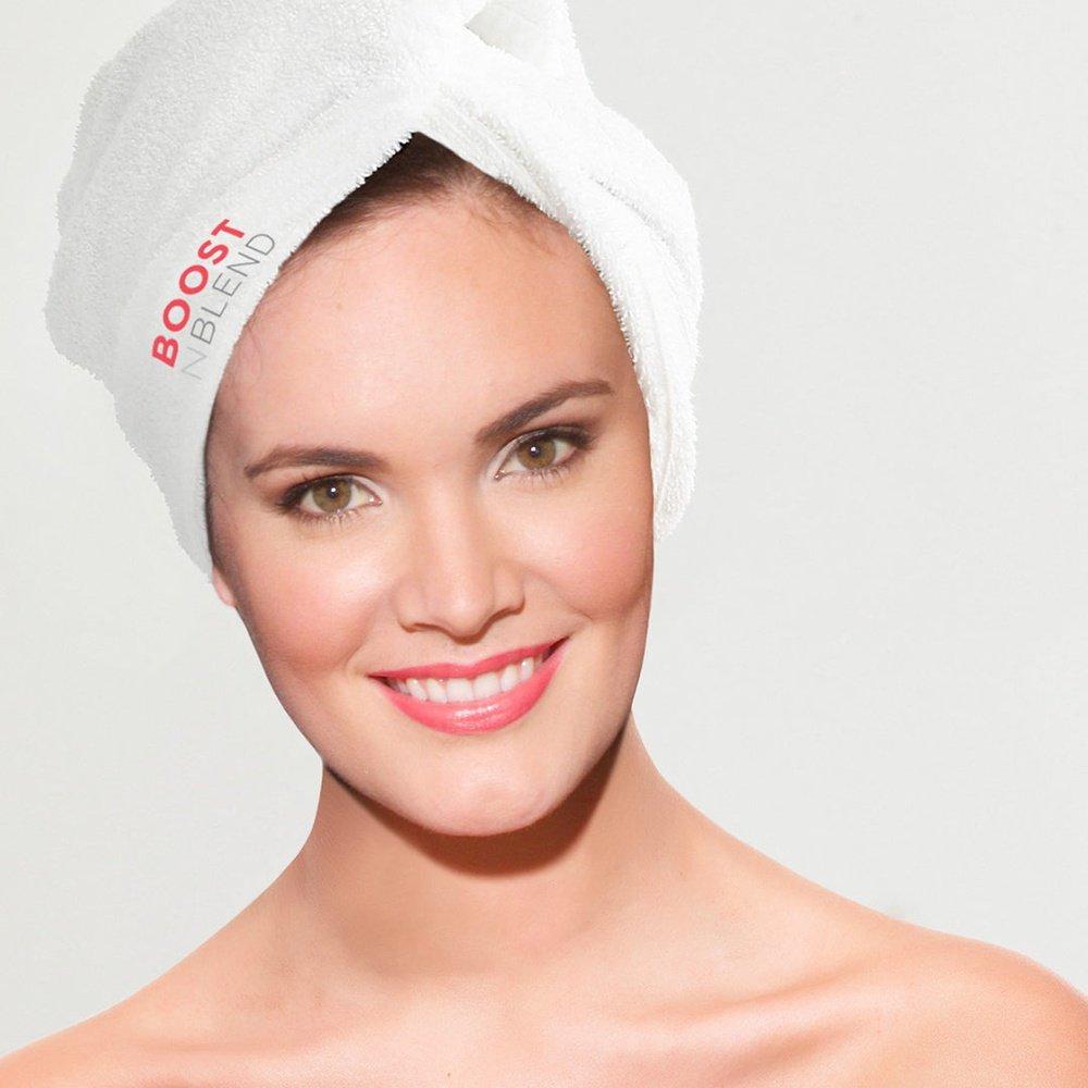 Microfiber Twist and Dry Hair Towel - Reduces Damage to Thinning Hair