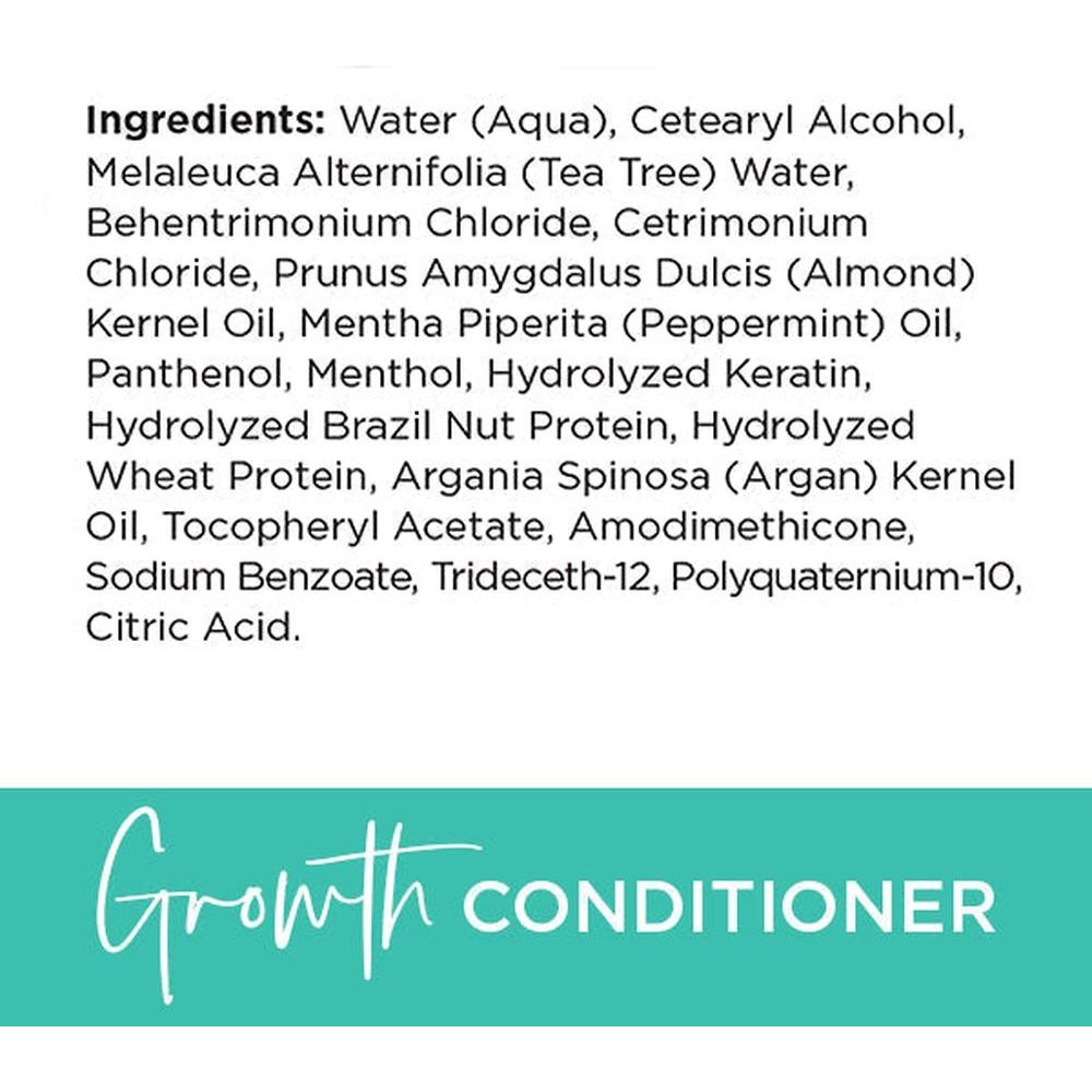 Hair Growth Shampoo and Conditioner Ingredients